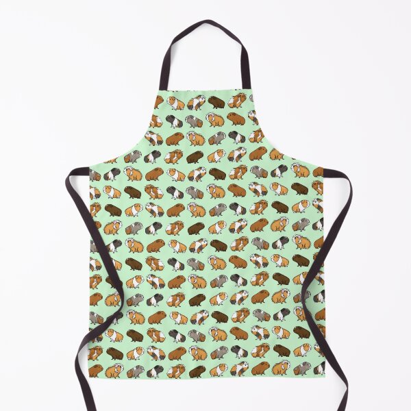 Item preview, Guinea Pig Procession (Green) designed and sold by cupofcolour.