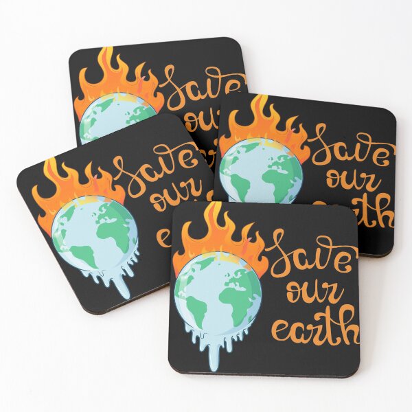 Item preview, save the earth melting and burning designed and sold by saytinh.