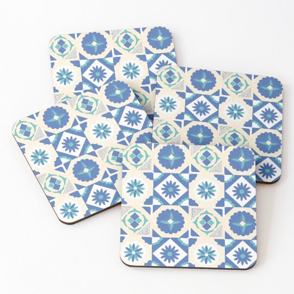 Item preview, Azulejo #21 - vector Portuguese Moorish pattern, blue azulejo designed and sold by GreekTavern1979.