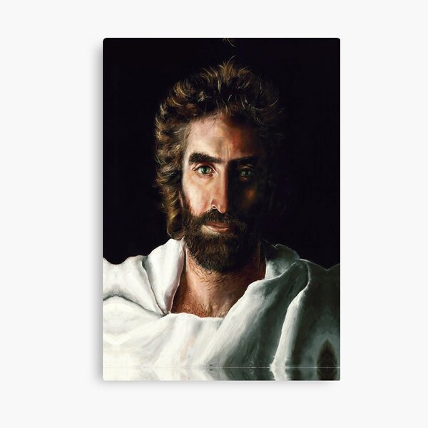 Prince Of Peace Painting Motvational Christian Jesus God Canvas Print