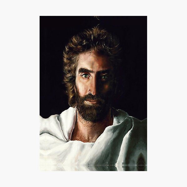 Prince Of Peace Painting Motvational Christian Jesus God Photographic Print