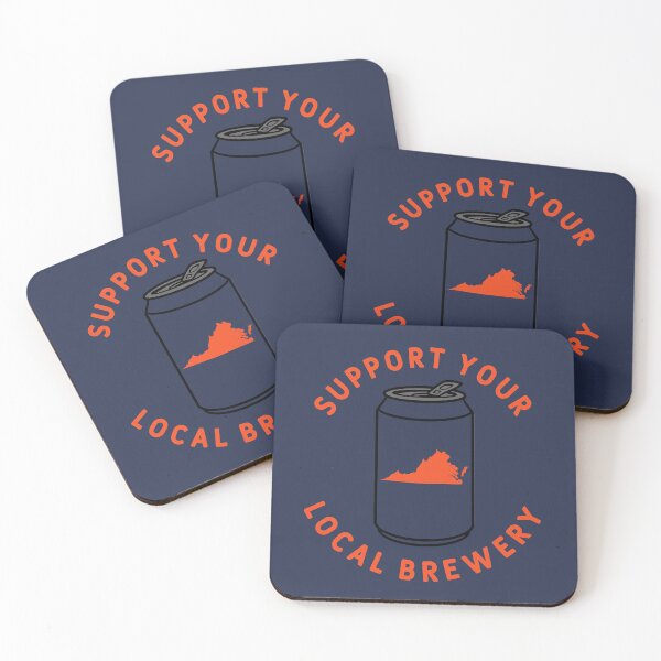 Item preview, Support Your Local Brewery Virginia designed and sold by fearcity.