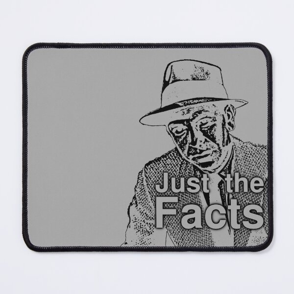 Item preview, Just the Facts - Joe Friday (blk) designed and sold by LaRoe Design.