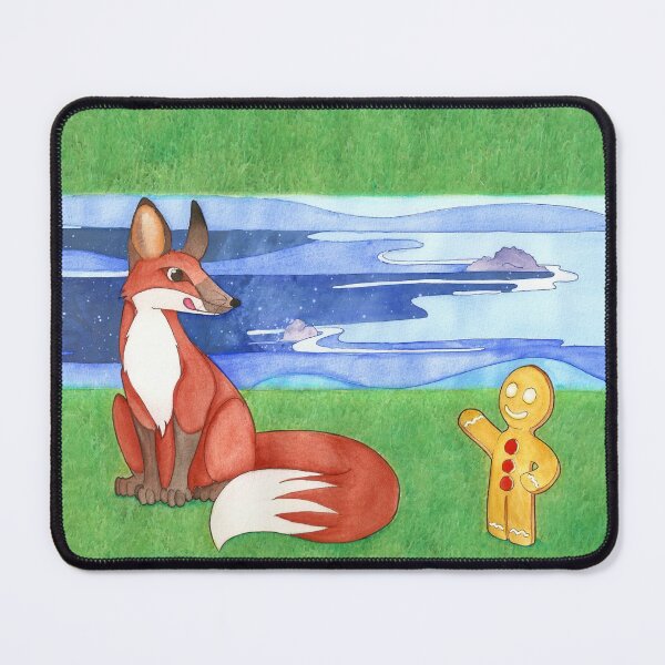 Item preview, The Fox & The Gingerbread Man designed and sold by cupofcolour.