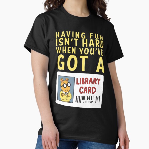 Item preview, Arthur Library Card designed and sold by RACHELRAE09.