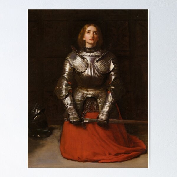 Item preview, Joan of Arc - John Everett Millais - 1865 designed and sold by justonedesign.