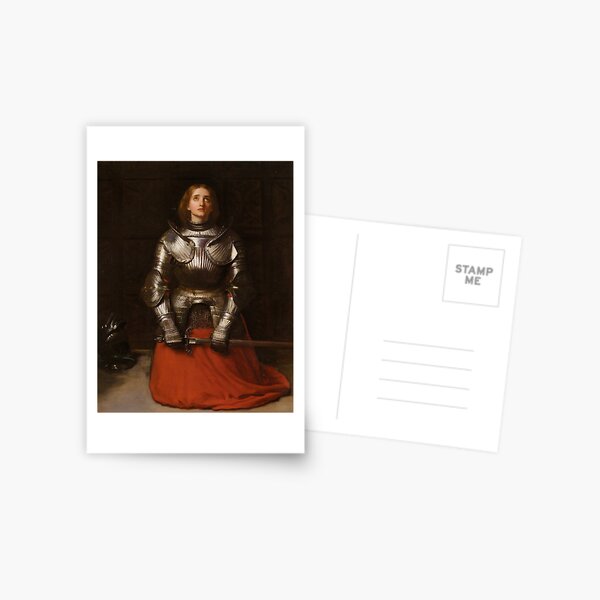 Joan of Arc - John Everett Millais - 1865 Postcard