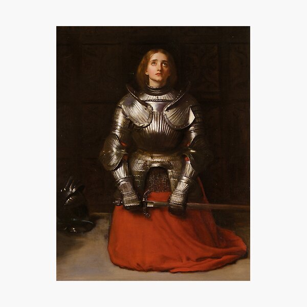 Item preview, Joan of Arc - John Everett Millais - 1865 designed and sold by justonedesign.