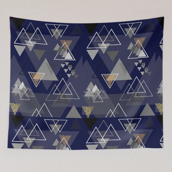 Item preview, Triangle Fingerprint Space designed and sold by JockArts.