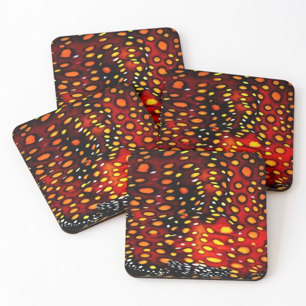 Item preview, Leopard Flatworm Pattern designed and sold by dogplay.