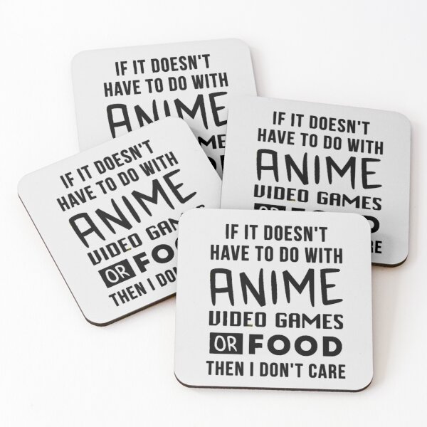 Item preview, Don't care if it's not anime! designed and sold by Kawabijutsu21.