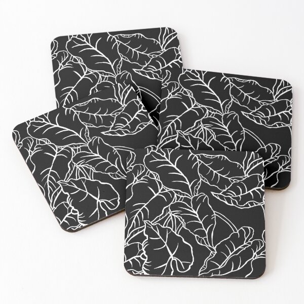 Item preview, Tropical black and White Jungle designed and sold by Linda Maliuana.