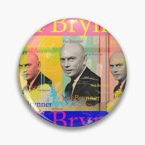 Item preview, Yul Brynner portrait, famous Hollywood actor designed and sold by Mauswohn.