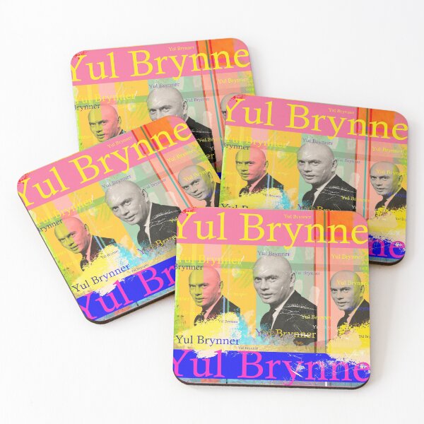 Item preview, Yul Brynner portrait, famous Hollywood actor designed and sold by Mauswohn.