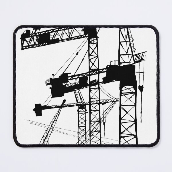 Item preview, Black construction crane designed and sold by Danysharipova.