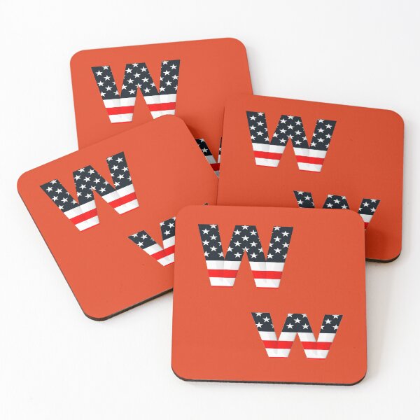 Item preview, alphabet USA W, designed and sold by mostheristore.