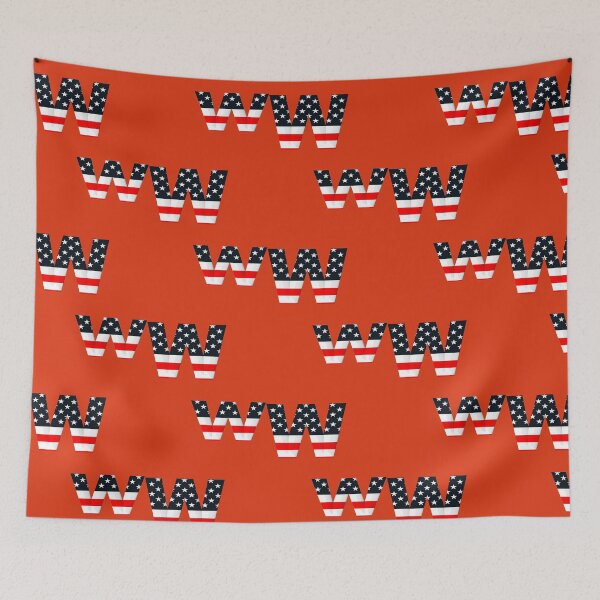 Item preview, alphabet USA W, designed and sold by mostheristore.