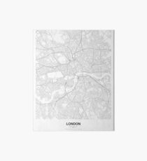 London minimalistische Karte Galeriedruck