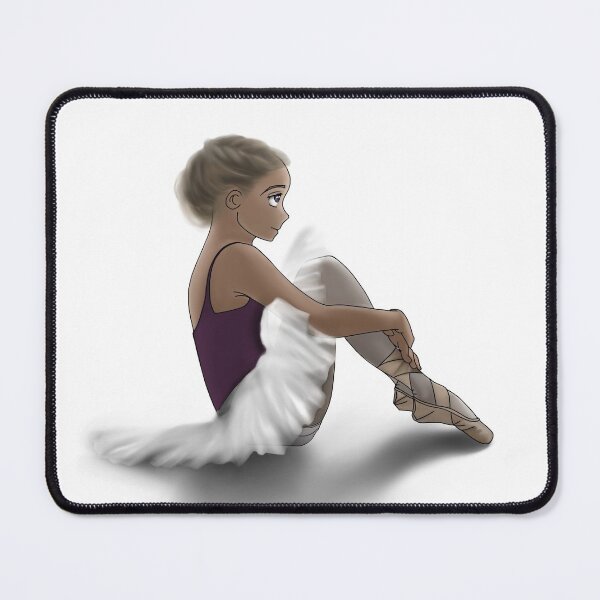 Item preview, Young ballerina sitting and watching designed and sold by sbbaart.