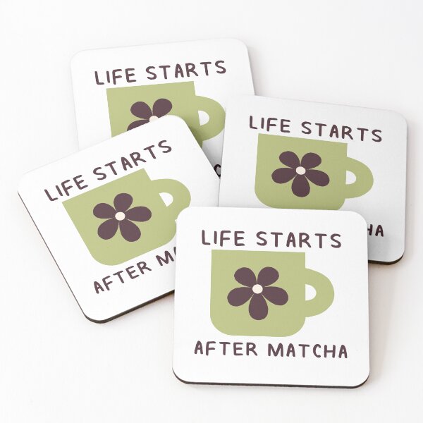 Item preview, Life Starts After Matcha designed and sold by aaalou.