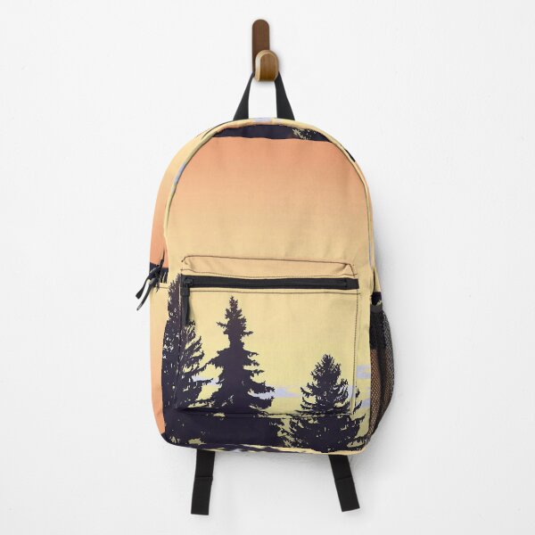 Item preview, Pine Trees & Golden Skies Minimalist Artwork designed and sold by NexusArts.