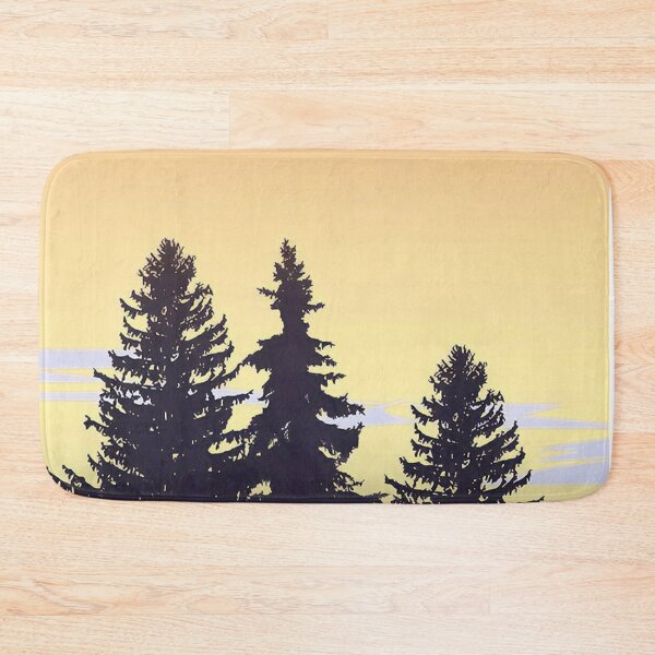 Item preview, Pine Trees & Golden Skies Minimalist Artwork designed and sold by NexusArts.
