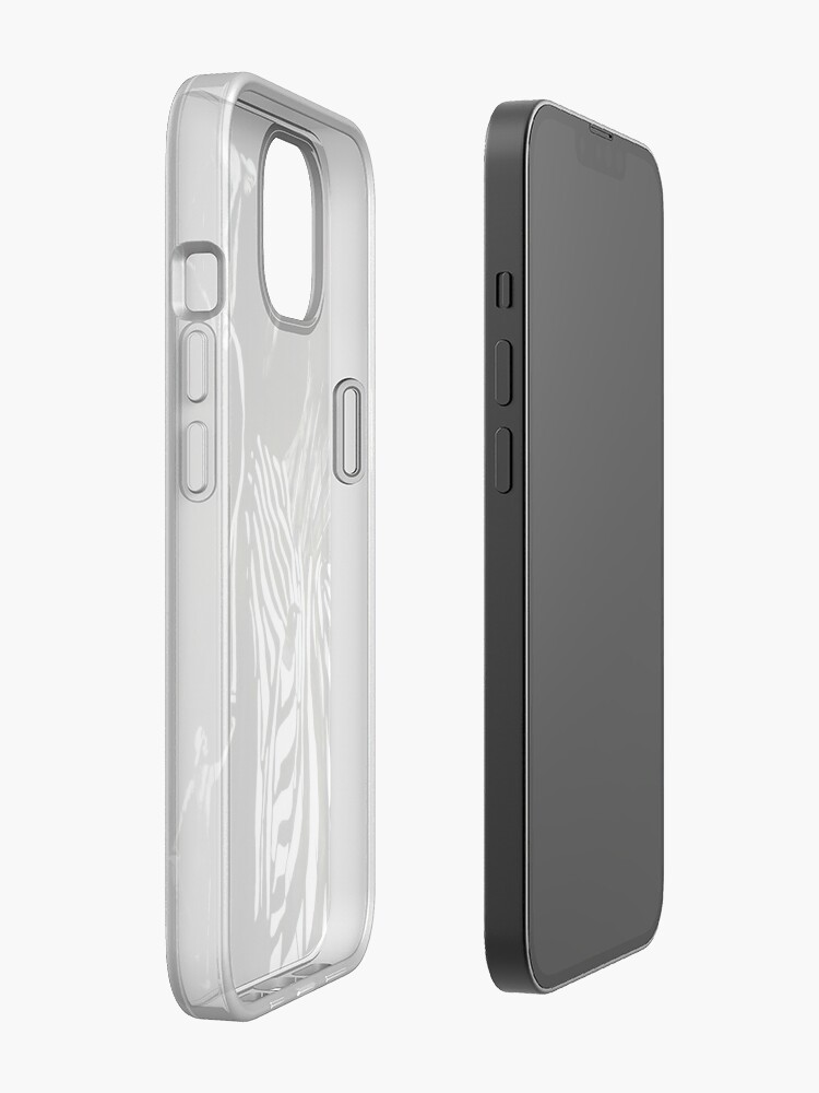 Alternate view of We Should Paint a Big Zebra iPhone Case
