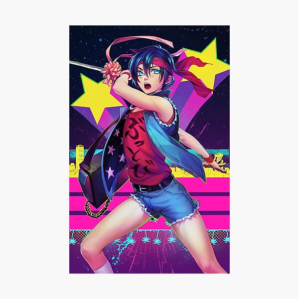 Noragami Hiyori Aesthetic Vaporwave  Photographic Print for Sale by mik  kan