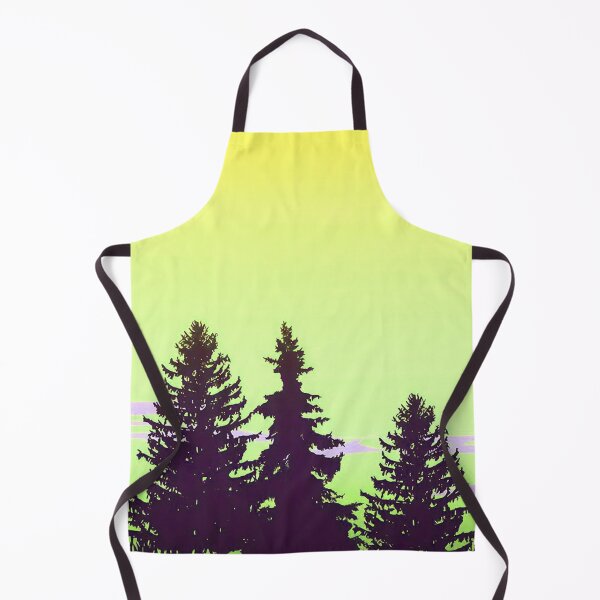 Item preview, Pine Trees & Olive green Skies Minimalist Artwork designed and sold by NexusArts.