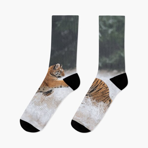 Item preview, Young Siberian tigers playing in the snow.  designed and sold by Maddie4Real.