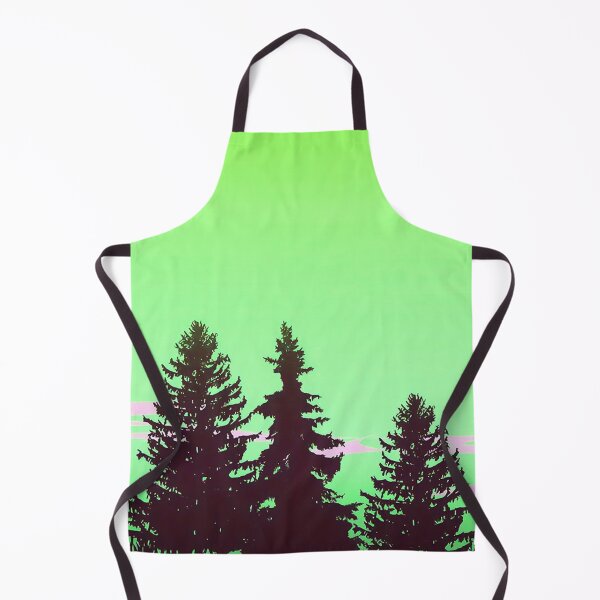 Item preview, Pine Trees & Jade Skies Minimalist Artwork designed and sold by NexusArts.