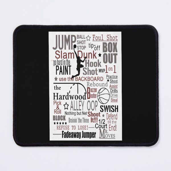 Item preview, Men Basketball Player - Basketball Jump Ball Shot Stop, Slam Dunk, Go Hard In The Paint designed and sold by SockaArt1.