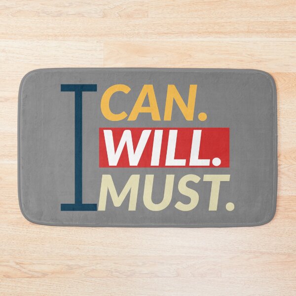 Item preview, I Can I Will I Must - Motivational Design designed and sold by Psych-odyssey.
