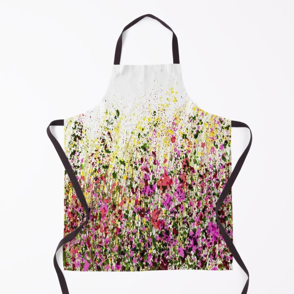 Item preview, Abstract Meadow Flowers Splatter Painting designed and sold by Rocky Mountain Artistry.