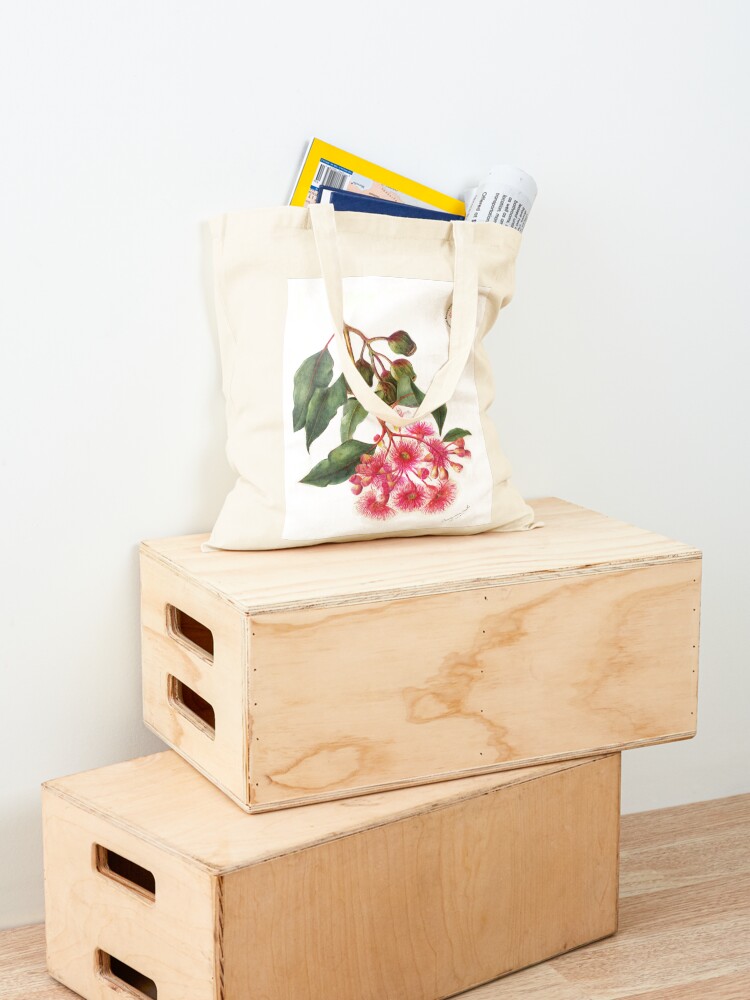 Thumbnail 4 of 5, Tote Bag, Eucalyptus Flower - AAFBG designed and sold by AAFBG.