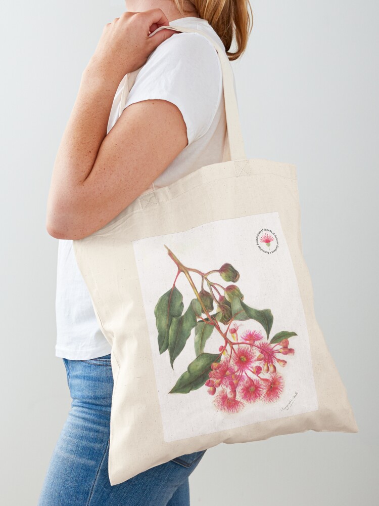 Thumbnail 1 of 5, Tote Bag, Eucalyptus Flower - AAFBG designed and sold by AAFBG.