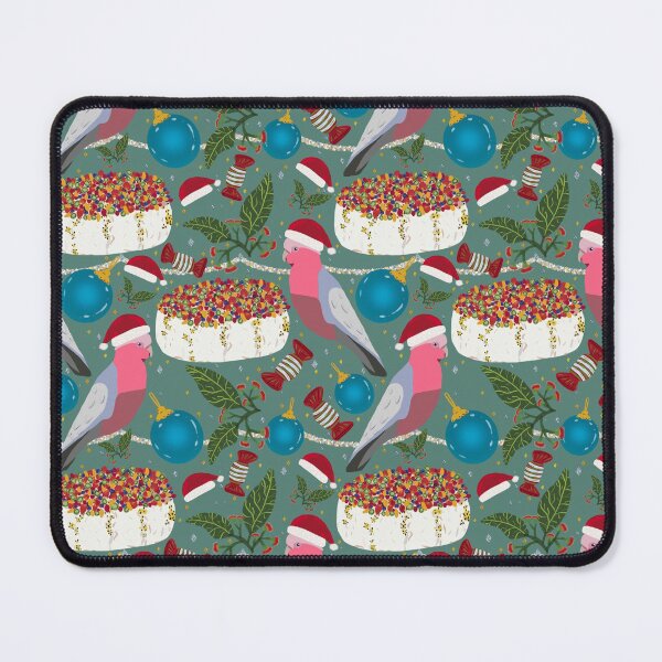 Item preview, Christmas Australian Gallah Parrot Cockatoo designed and sold by Lozzie Eliza Designs.