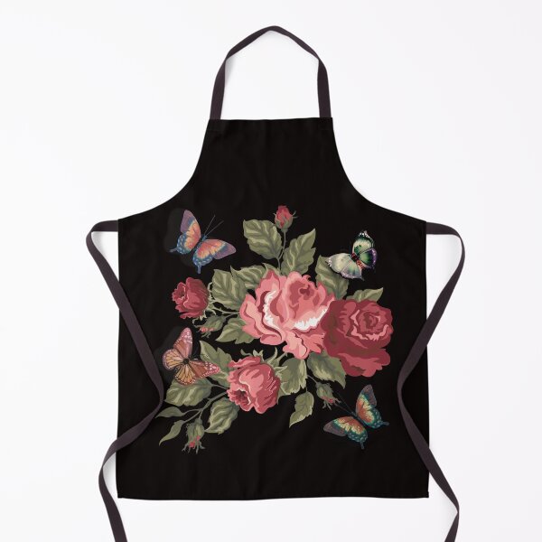 Item preview, Cabbage Roses and Butterflies designed and sold by SloganExpress.