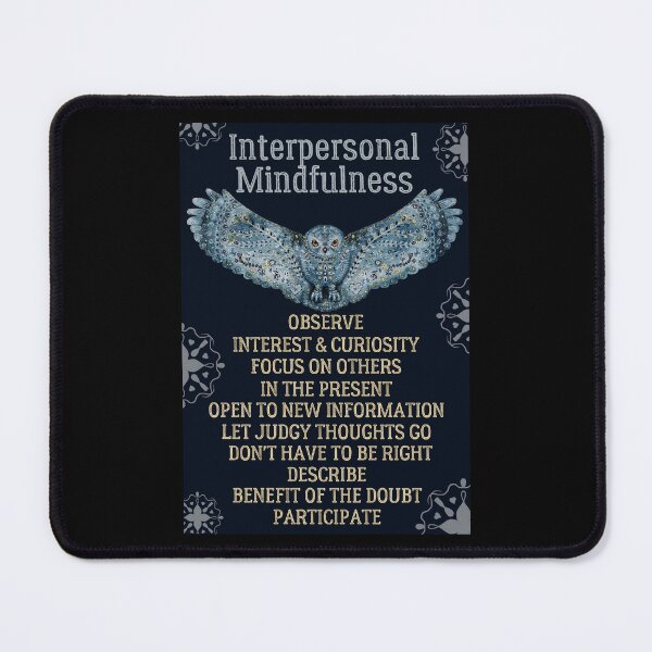 Item preview, Interpersonal Effectiveness: Mindfulness of others prompts. Friendships last longer when we are mindful. designed and sold by Orianah.