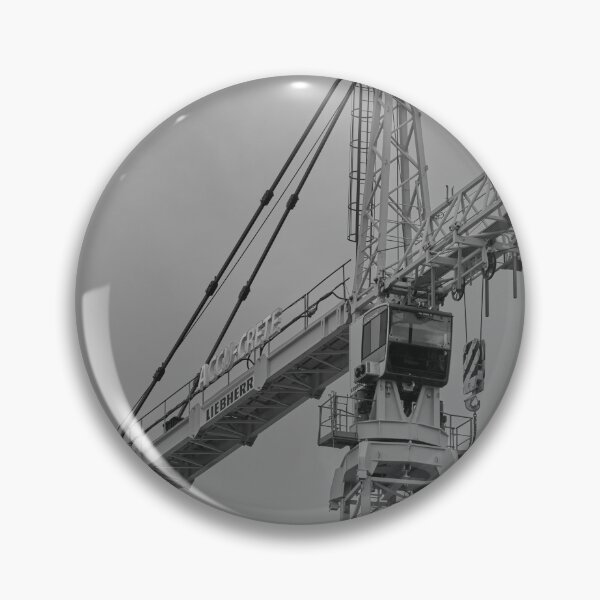 Item preview, Construction Crane in Black and White designed and sold by Votawgrapher.