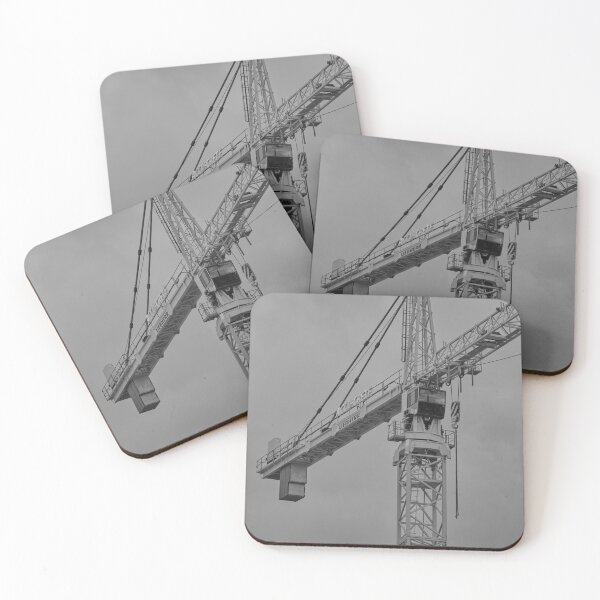Item preview, Construction Crane in Black and White designed and sold by Votawgrapher.