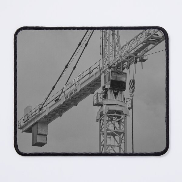 Item preview, Construction Crane in Black and White designed and sold by Votawgrapher.