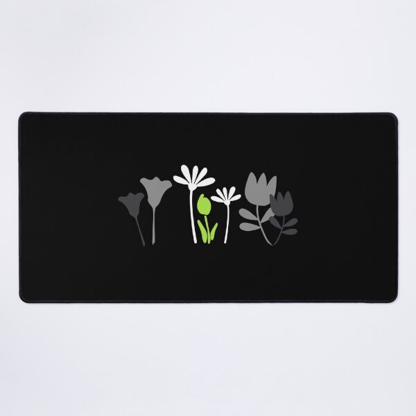 Item preview, Standing Flower Patch. Agender Pride designed and sold by Subtle Pride Shop.