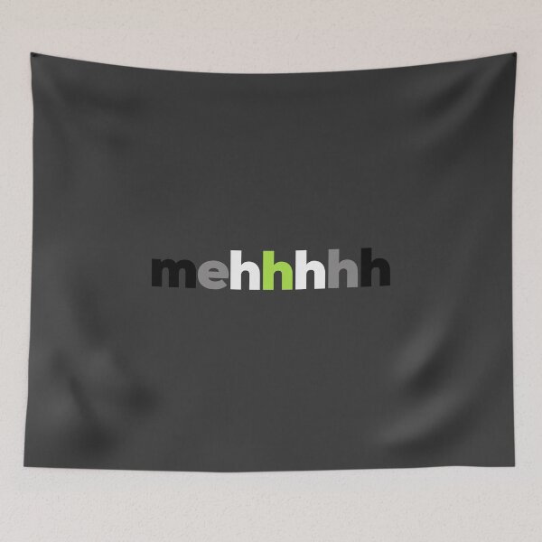 Item preview, Gender? mehhhhh. Agender Pride designed and sold by Subtle Pride Shop.
