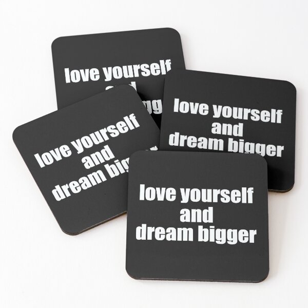 Item preview, Love yourself and dream bigger designed and sold by Yawarhassan9621.