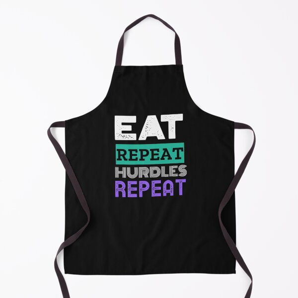 Item preview, Eat repeat hurdles repeat designed and sold by clothstudios.