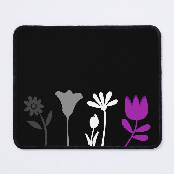 Item preview, Standing Flower Patch Ace. Asexual Pride designed and sold by Subtle Pride Shop.