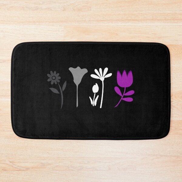 Item preview, Standing Flower Patch Ace. Asexual Pride designed and sold by Subtle Pride Shop.