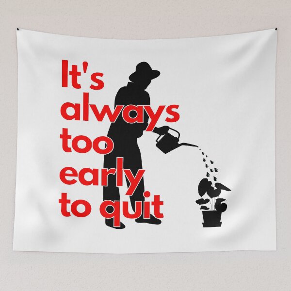 Item preview, Gardening motivational quote t | garden motivation slogan typography designed and sold by TheSeasonalYard.