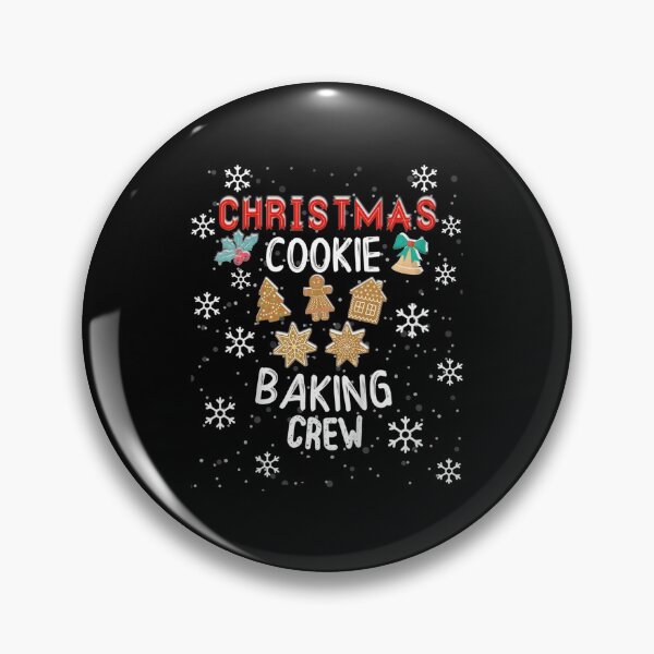 Artikelvorschau, Christmas Cookie Baking Crew Xmas Cookie Exchange Santa entworfen und verkauft von WallyKanter.